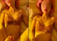 Chăn em teen mình dây tóc hồng