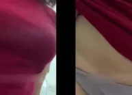 Đang chịch trai thì người yêu em gọi video còn đòi hôn qua điện thoại | VIET69
