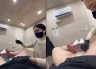 Đi tẩy lông cu mà con cu nó cứng ngắc làm em ngại