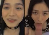 Em gái xinh thích thú vì được bú cặc to