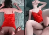 Em ghệ áo đỏ dâm đãng