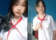Em học sinh mới lớn nứng lồn