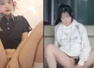 Em nữ sinh cute thích móc lồn