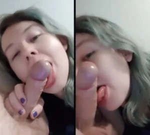 Em teen tự quay mút cu người yêu