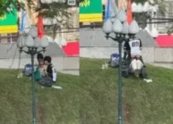 Quay lén cặp đôi học sinh Bắc Ninh public nhau ở Công Viên | VIET69