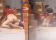 Quay lén cặp đôi phang nhau trong cty